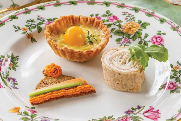 Beanie Flatbread Hummus Bites