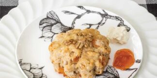 Apricot-Sunflower Scones