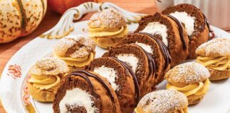 Pumpkin Cream Puffs