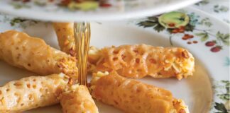 Maple-Walnut Brandy Snaps