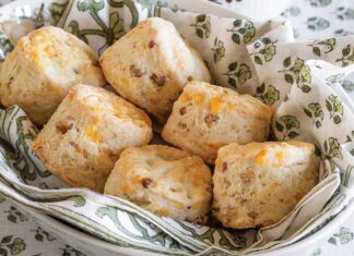 Cheddar-Pecan Scones