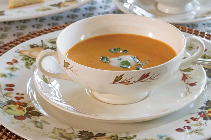 Curried Red Lentil–Carrot Soup