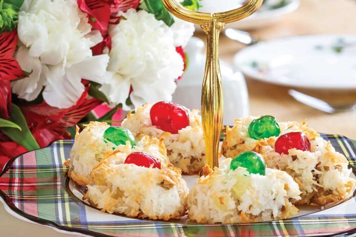 Fruitcake Macaroons