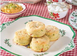Savory Christmas Scones