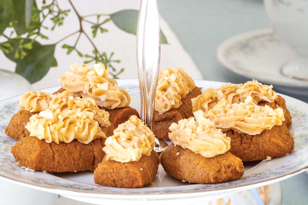 Peanut Butter Cookie Logs