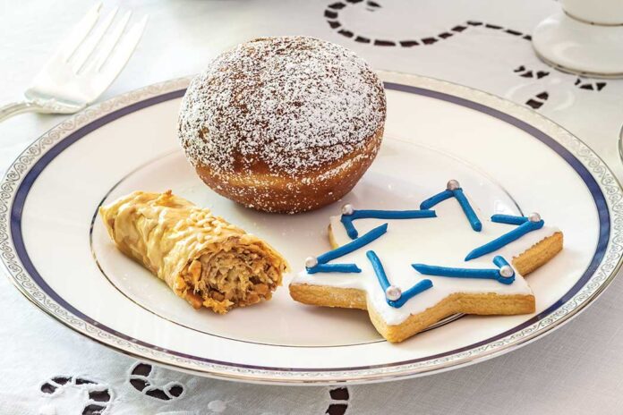 Apple Butter Sufganiyot