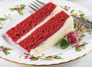 Raspberry Red Velvet Cake