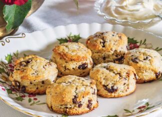Cherry-Chocolate Scones