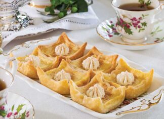 Eggnog Custard Tartlets