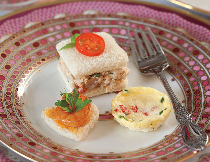 Roasted Red Pepper Crustless Quiches