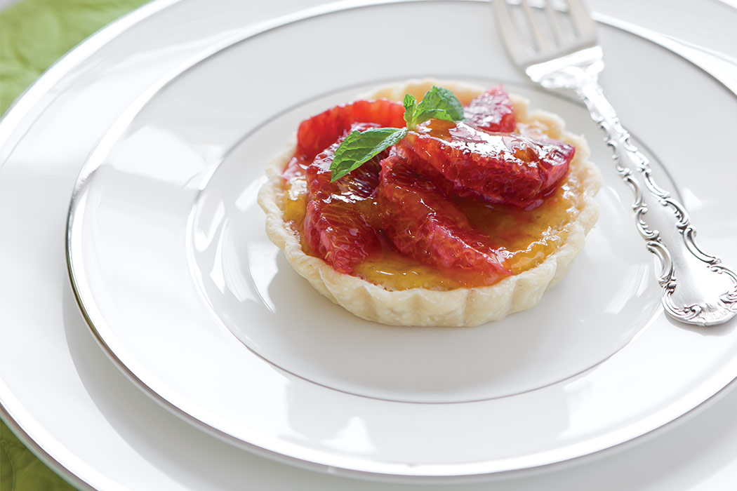 Blood Orange Tarts