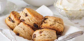 Golden Raisin Scones