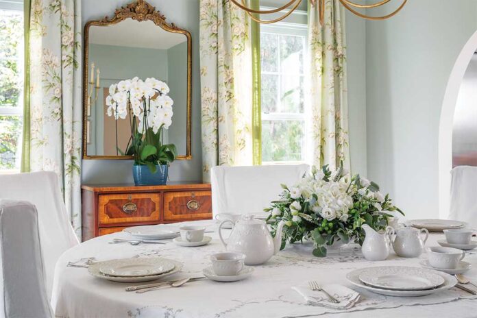 Teatime in Winter White