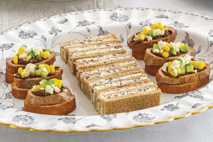 Pork & Mole Crostini