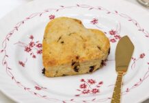 Gluten-Free Cherry-Rose Scones
