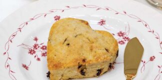 Gluten-Free Cherry-Rose Scones