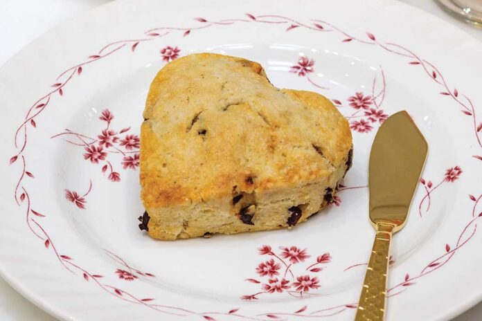 Gluten-Free Cherry-Rose Scones
