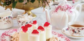 Rosy Cheesecake Parfaits