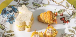 Egg Salad Bunny Sandwiches