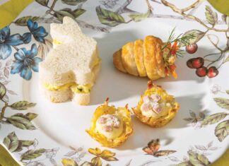 Egg Salad Bunny Sandwiches