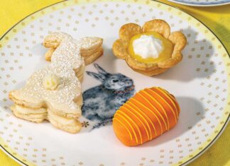 Lemon Flower Tartlets