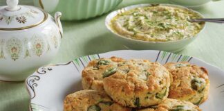Gluten-Free Scone: Low-Carb Feta & Olive Scones