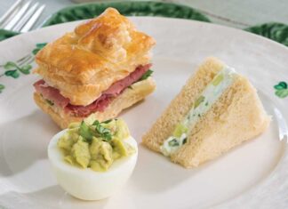Reuben Puff Pastry Sandwiches