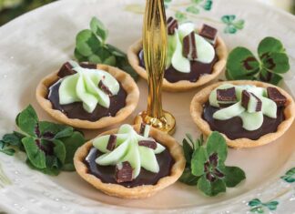 Grasshopper Mini Tartlets