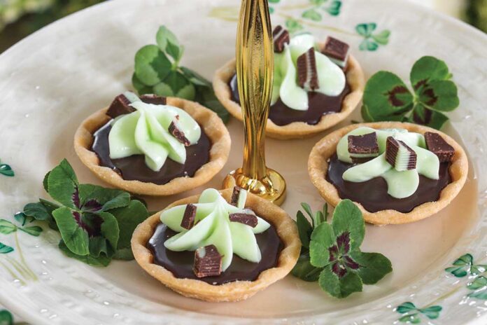 Grasshopper Mini Tartlets