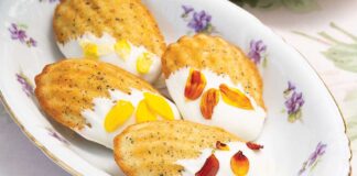 White Chocolate–Bergamot Madeleines