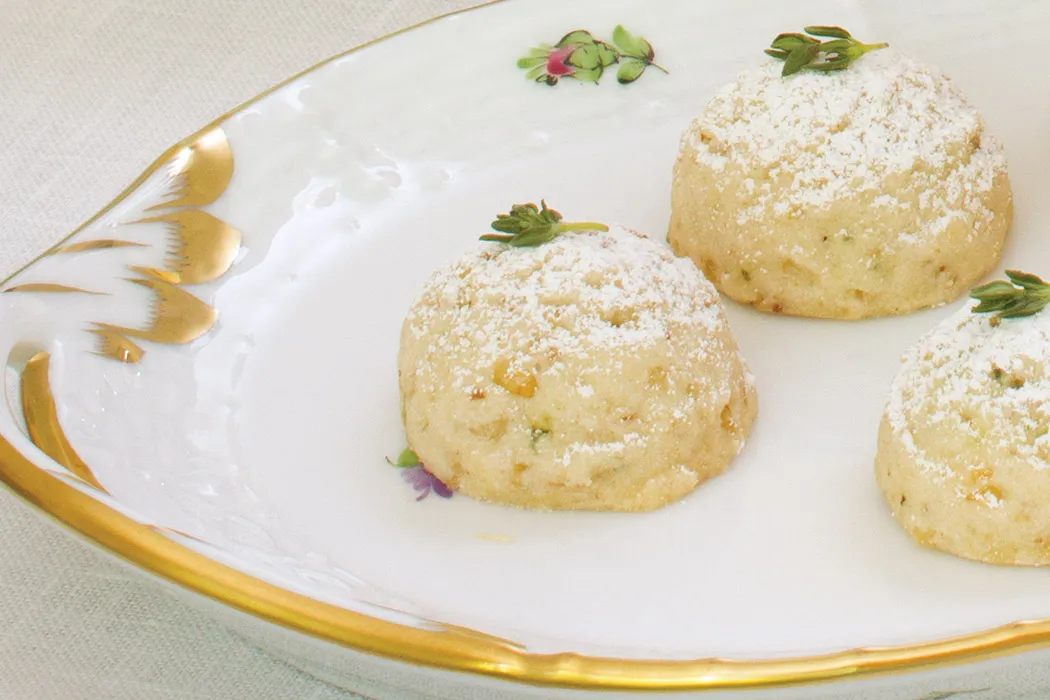 Walnut-Thyme Tea Cakes
