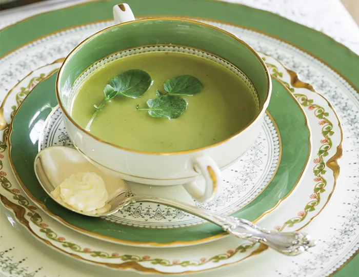Watercress and Pea Soup
