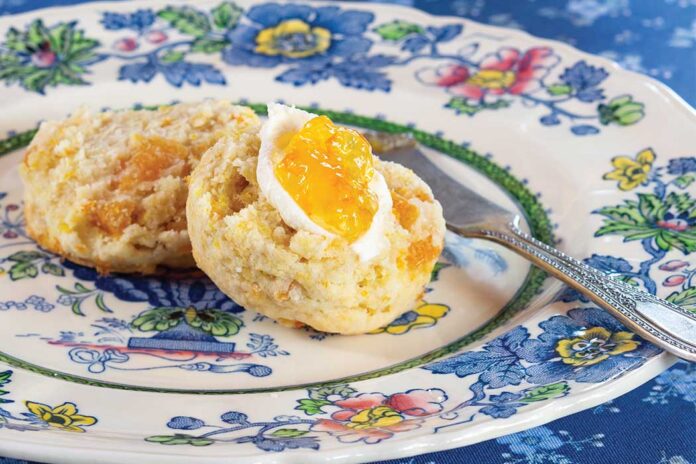 Apricot-Orange Scones