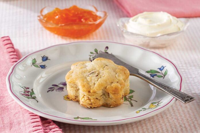 Gluten-free Honey, Almond & Orange Scones