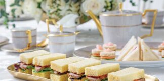 Coronation Beef Tea Sandwiches