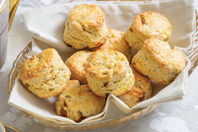 Sultana–Poppy Seed Scones