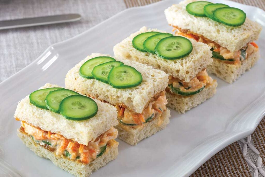 Lobster “Spring Roll” Tea Sandwiches