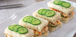Lobster “Spring Roll” Tea Sandwiches