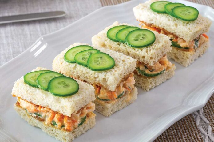 Lobster “Spring Roll” Tea Sandwiches