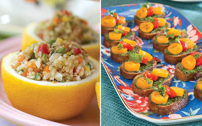 8 Vegetarian Savories for a Summertime Tea