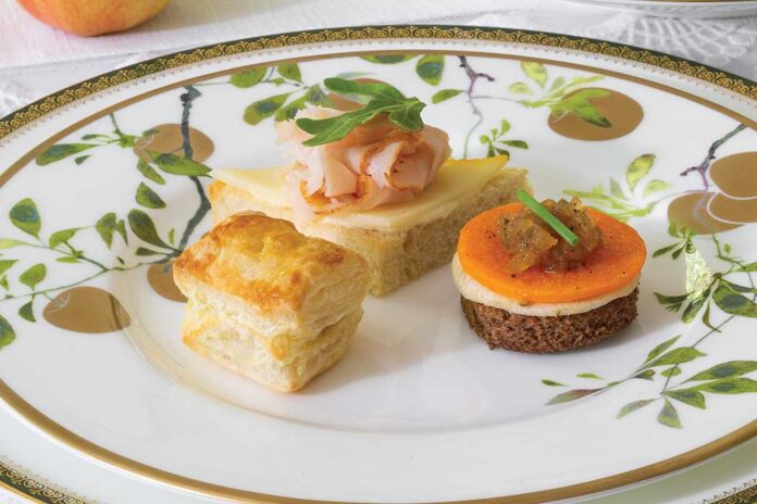 Bacon, Apple & Brie Pastries