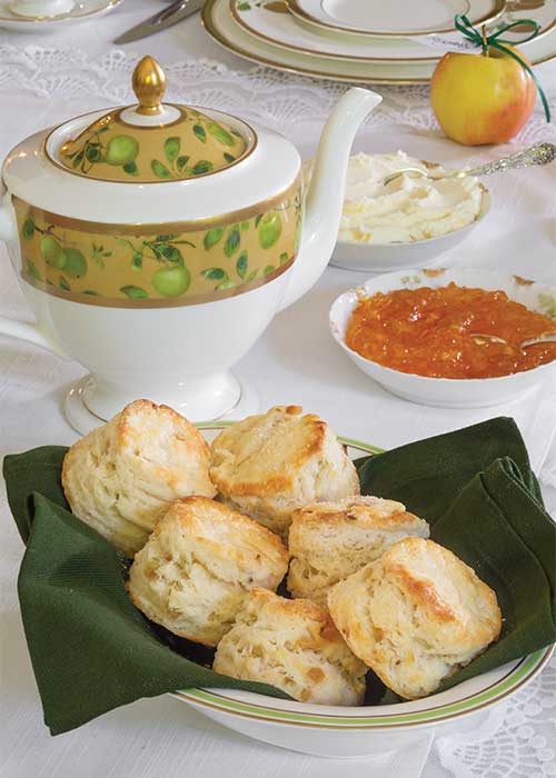 Granny Smith & Ginger Scones