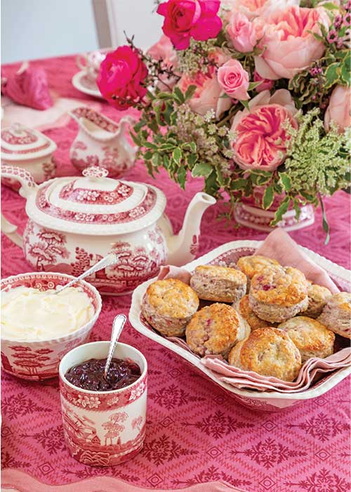 Raspberry Scones