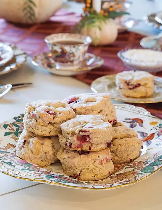 Apple-Cranberry Scones