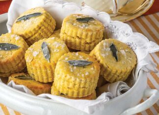 Gluten-free Pumpkin-Sage Scones