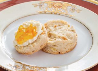 Apple & Toffee Scones