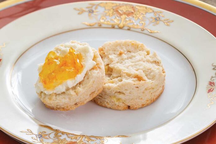 Apple & Toffee Scones
