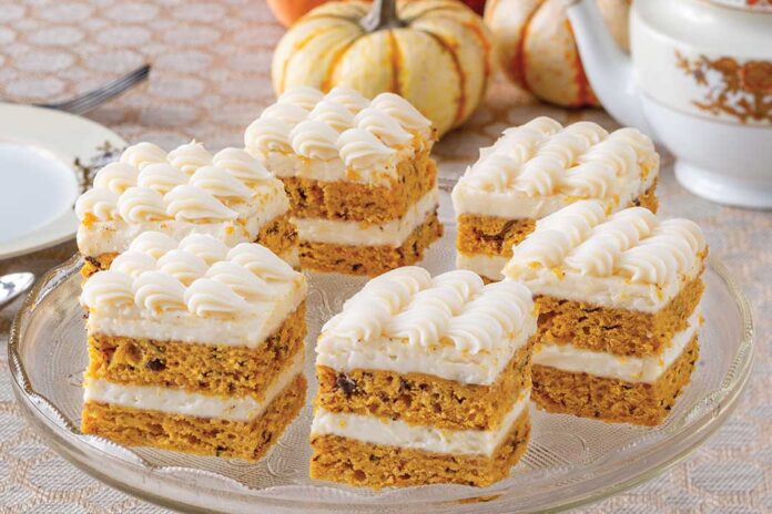 Pumpkin-Spice Layer Cakes
