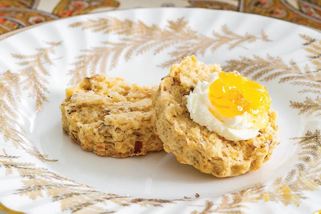 Sweet Potato-Pecan Scones