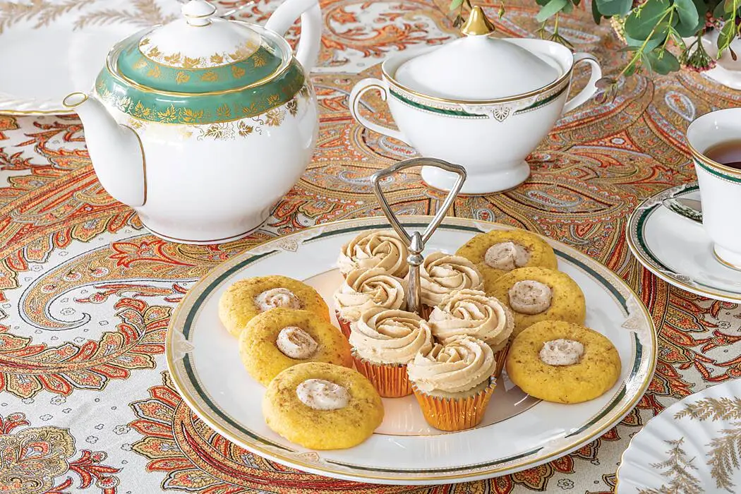 Pumpkin Thumbprint Cookies